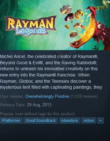 Rayman Legends Steam - Click Image to Close